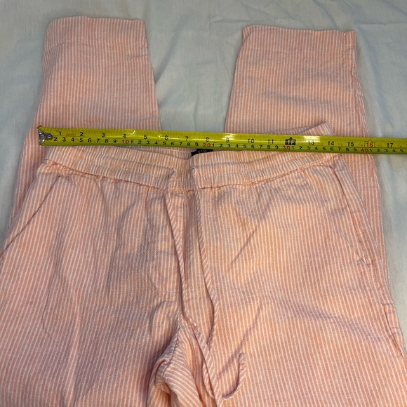 J Crew Women’s Striped Pink Lounge Pants size 10 - Picture 6 of 10
